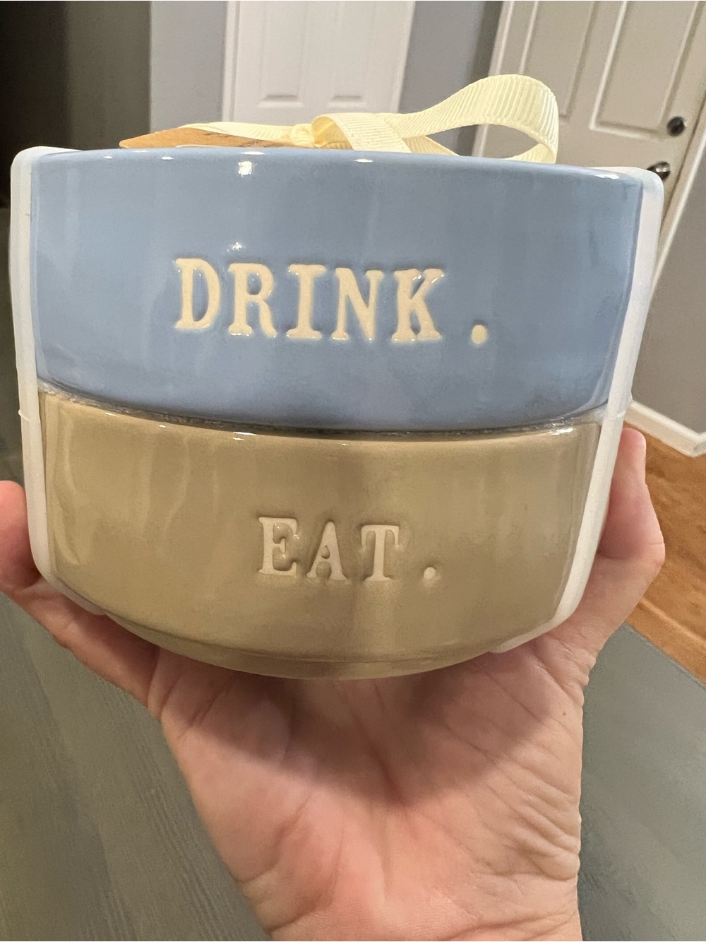 NWT Rae Dunn pet dishes gift bundle